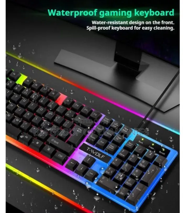 T9 Luminous Keyboard Mouse