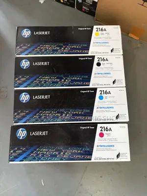 HP Toner Cartridge W2411A Cyan, W2412A Yellow, W2413A Magenta (216A)