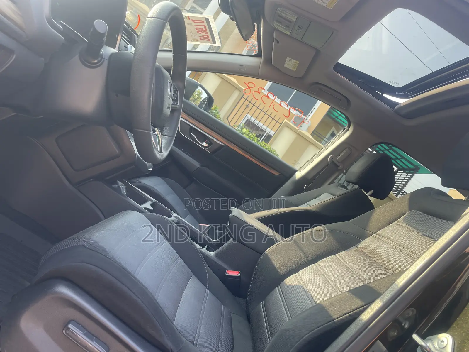 Honda CR-V EX-L 4dr SUV AWD (1.5L 4cyl CVT) 2017 Black