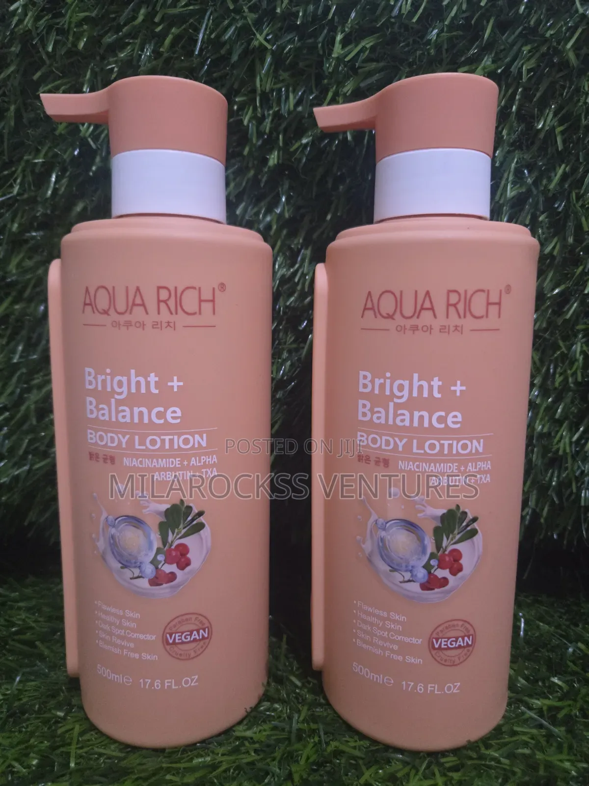 Aqua Rich Bright + Balance Body Lotion. 500ml.