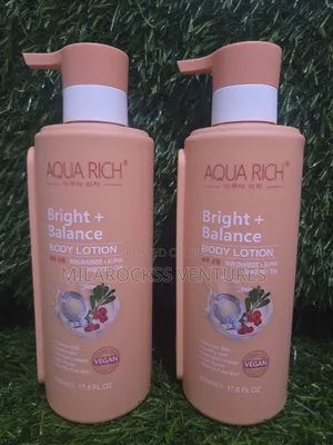 Aqua Rich Bright + Balance Body Lotion. 500ml.