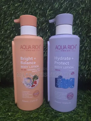 Aqua Rich Bright + Balance Body Lotion. 500ml.