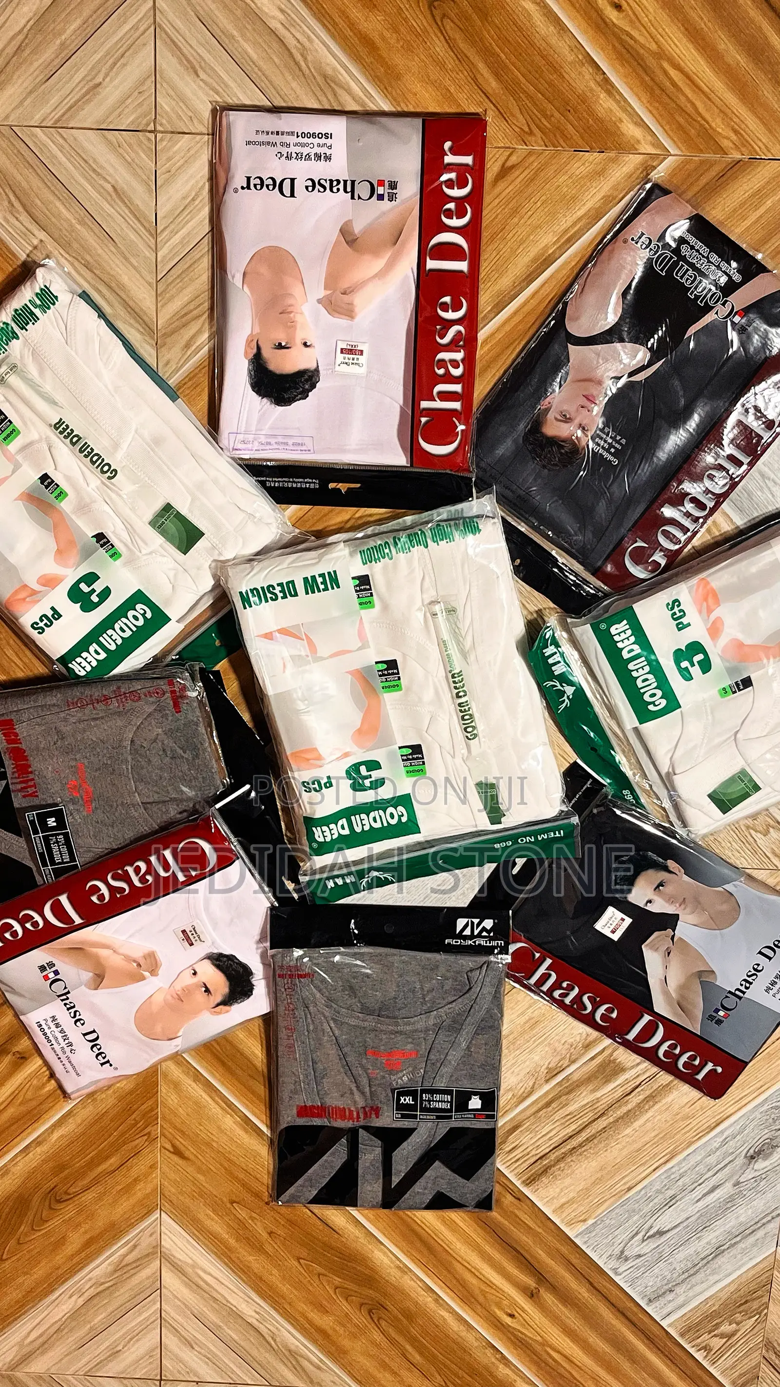 Black Crest Men’s Wear – T-Shirts, Singlets Boxers