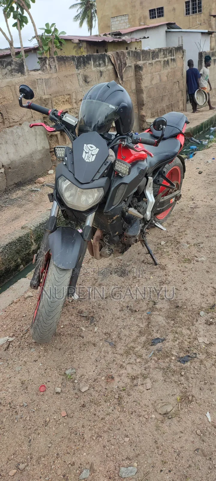 Yamaha FZ-X 2017 Red