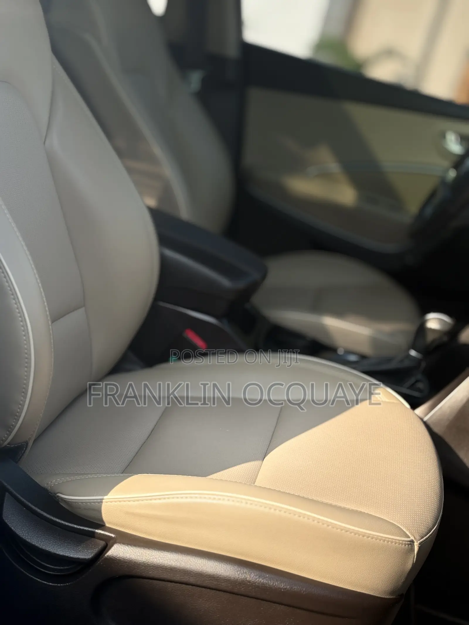 Hyundai Santa Fe 2017 White
