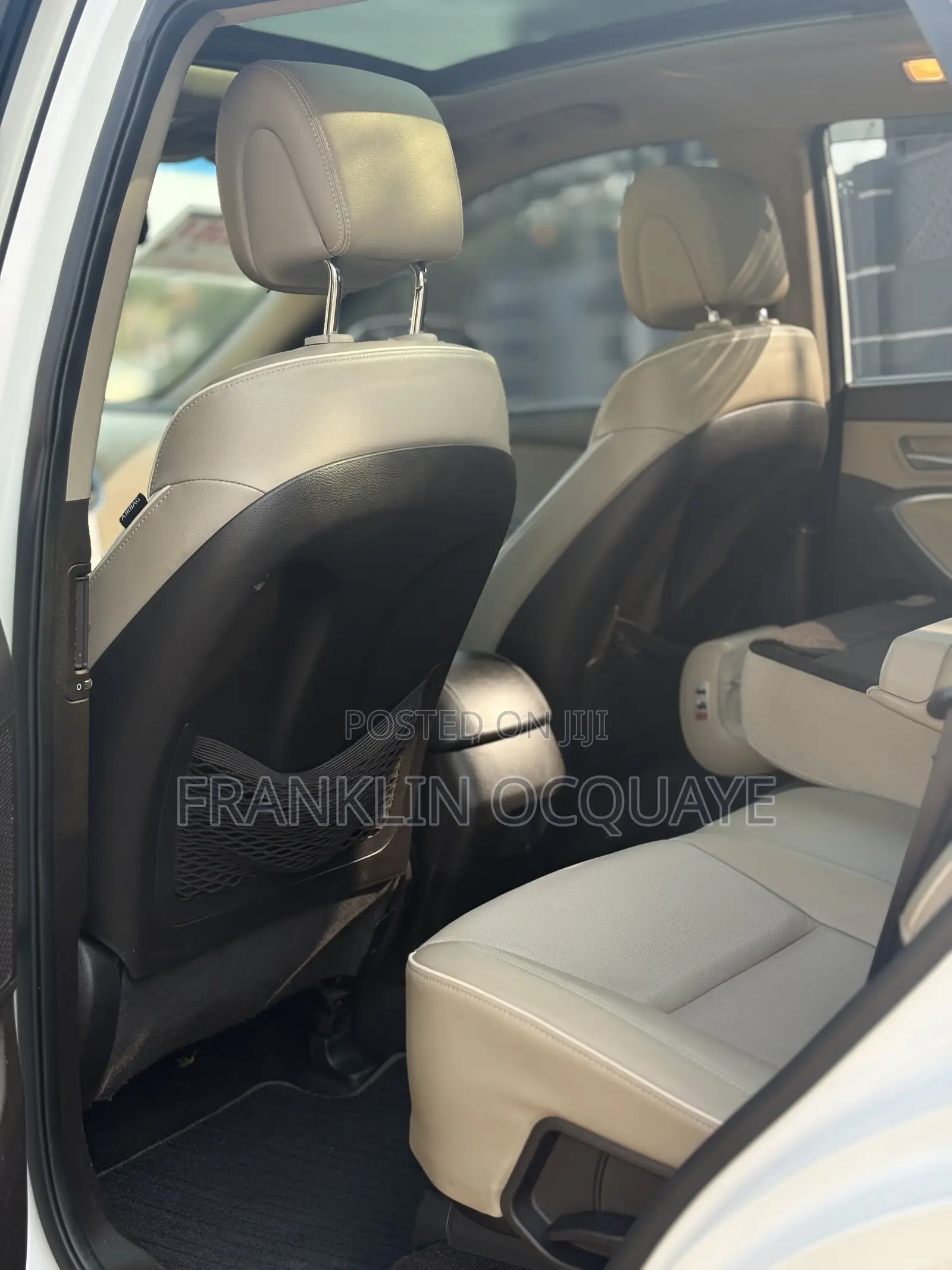 Hyundai Santa Fe 2017 White
