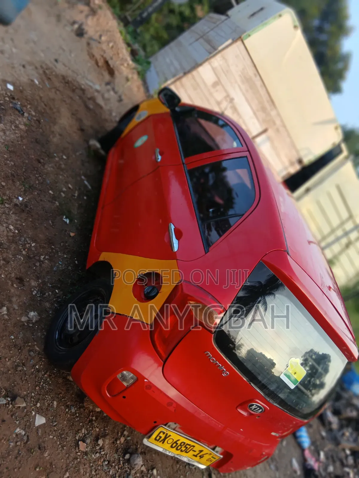 Kia Morning 2012 Red