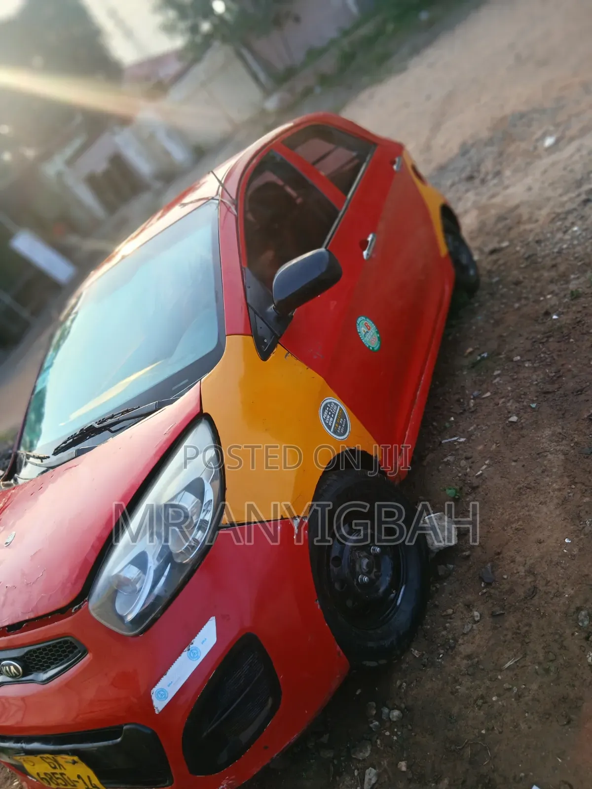 Kia Morning 2012 Red