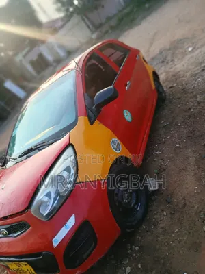 Kia Morning 2012 Red