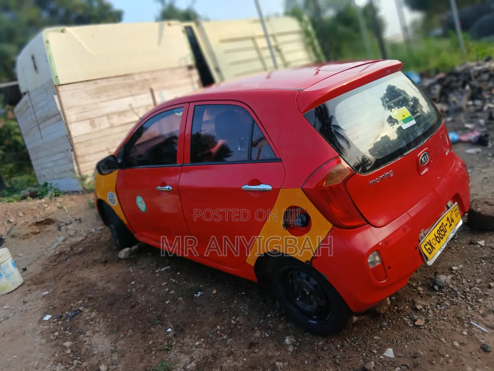 Kia Morning 2012 Red