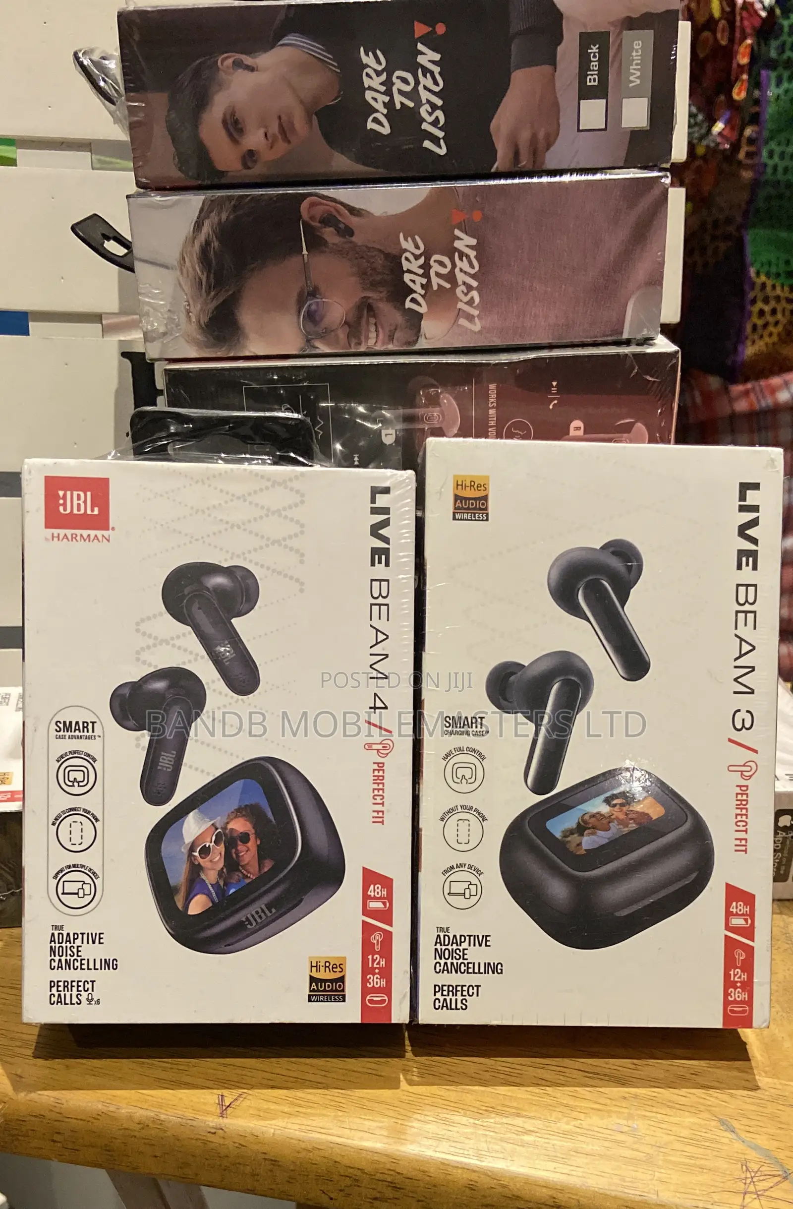 JBL Live Beam 3 Live Beam 4 Wireless Earbuds