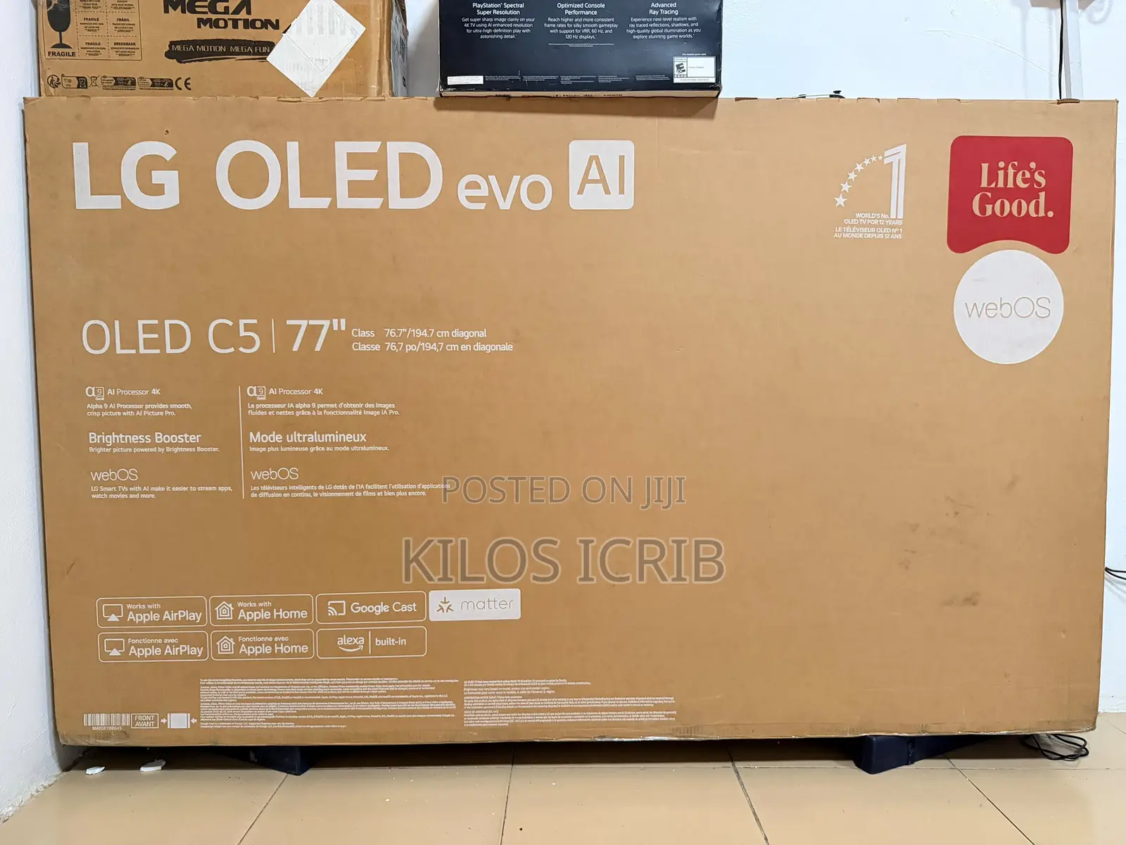 New LG TV C5 77” Inches Oled Evo Ai