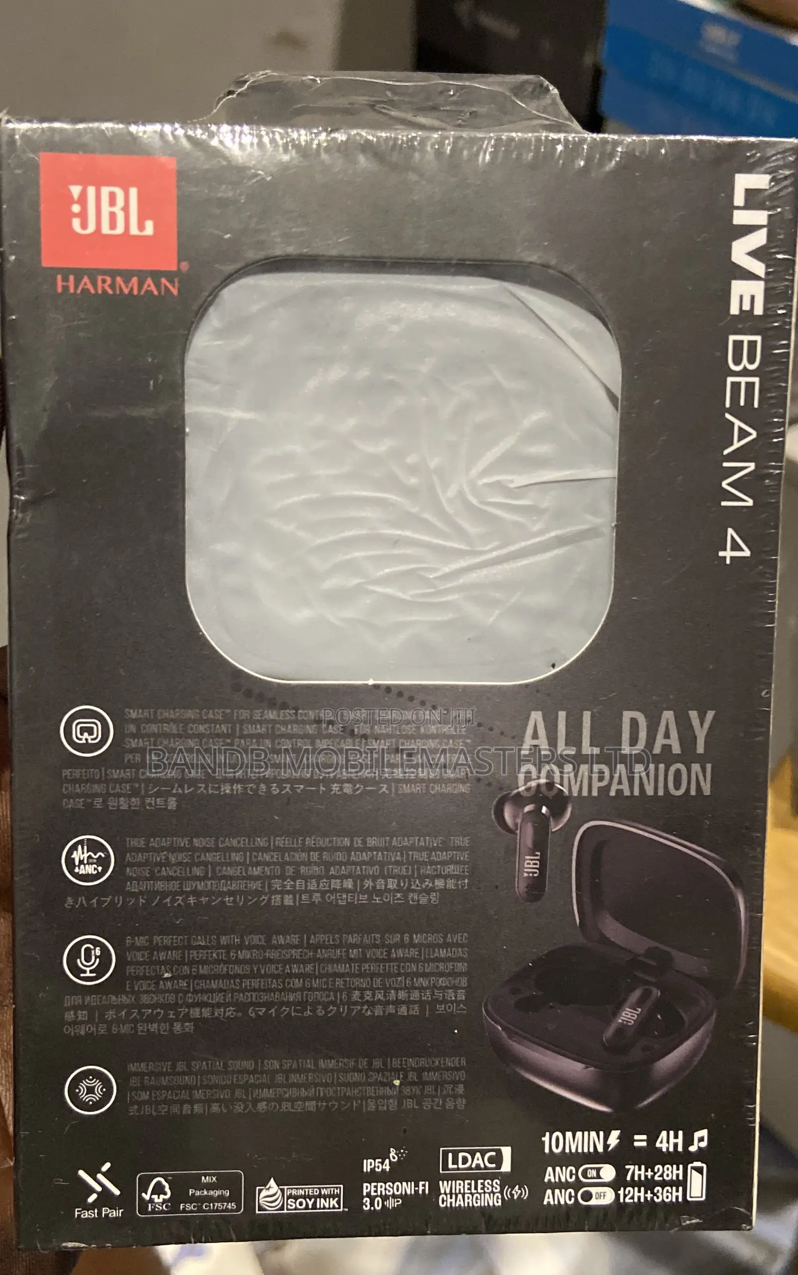 JBL Live Beam 3 Live Beam 4 Wireless Earbuds