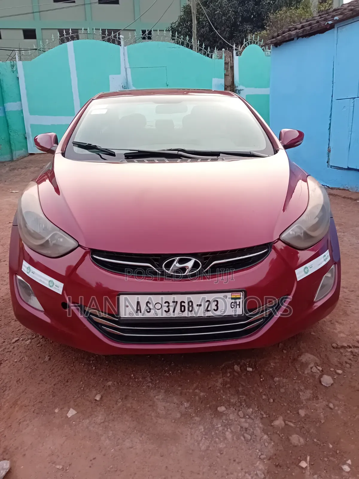 Hyundai Elantra 2013 Red