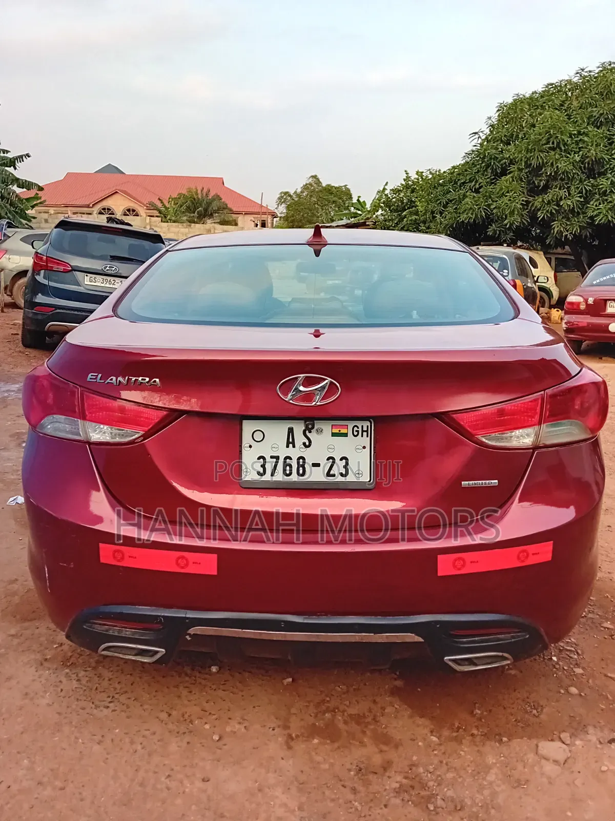 Hyundai Elantra 2013 Red