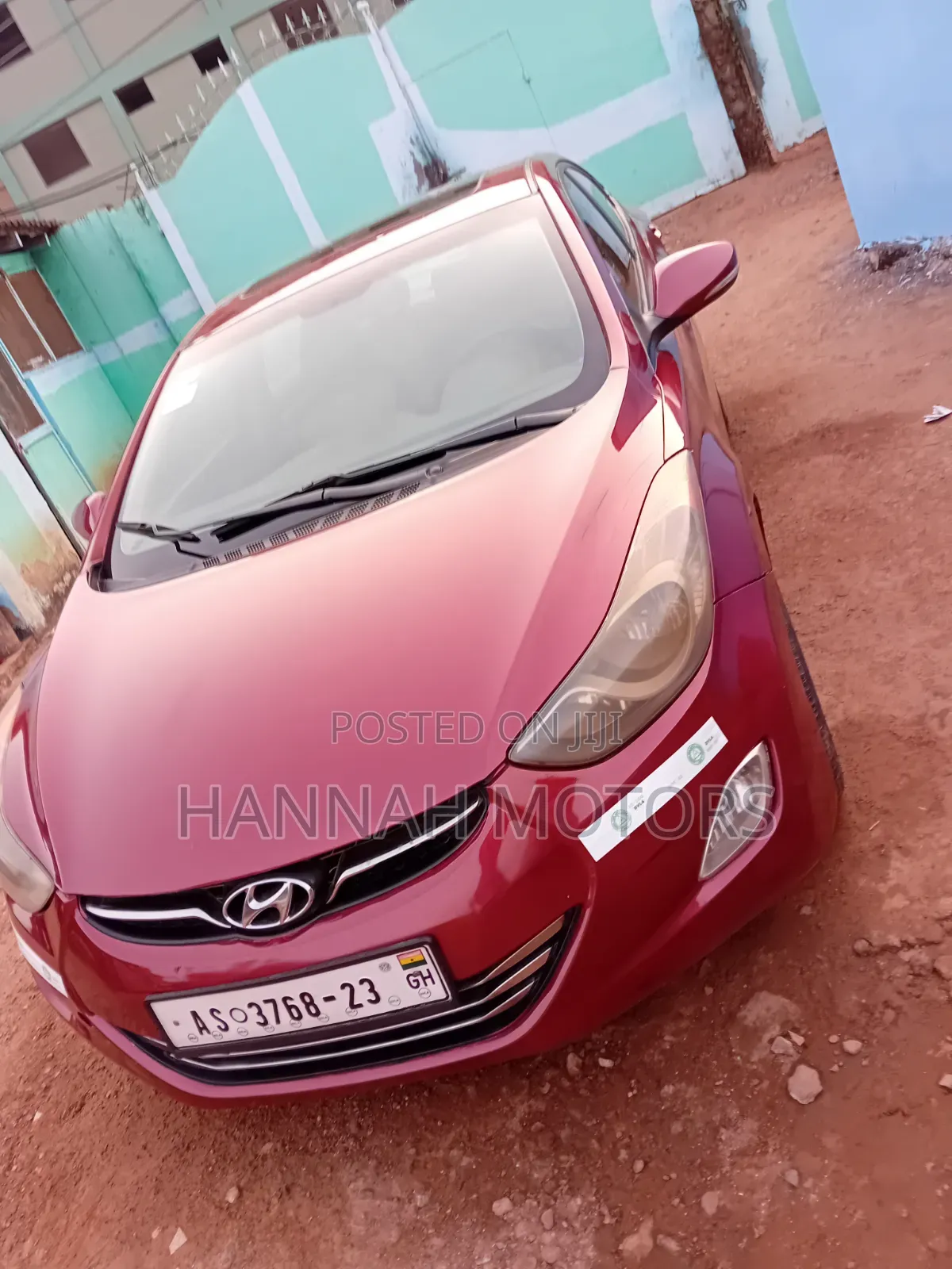 Hyundai Elantra 2013 Red