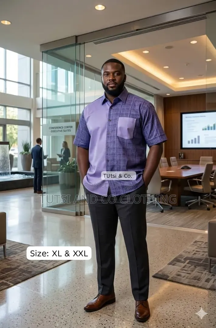 Ready to Wear Male African Print Shirts