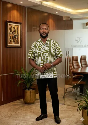 Ready to Wear Male African Print Shirts