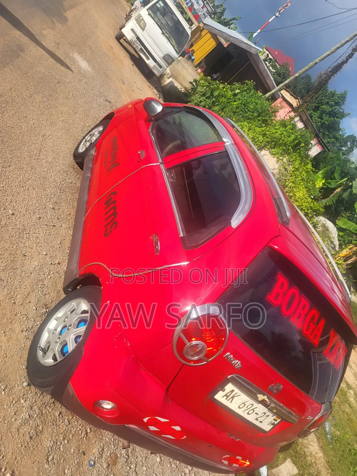 Daewoo Matiz 2008 Red