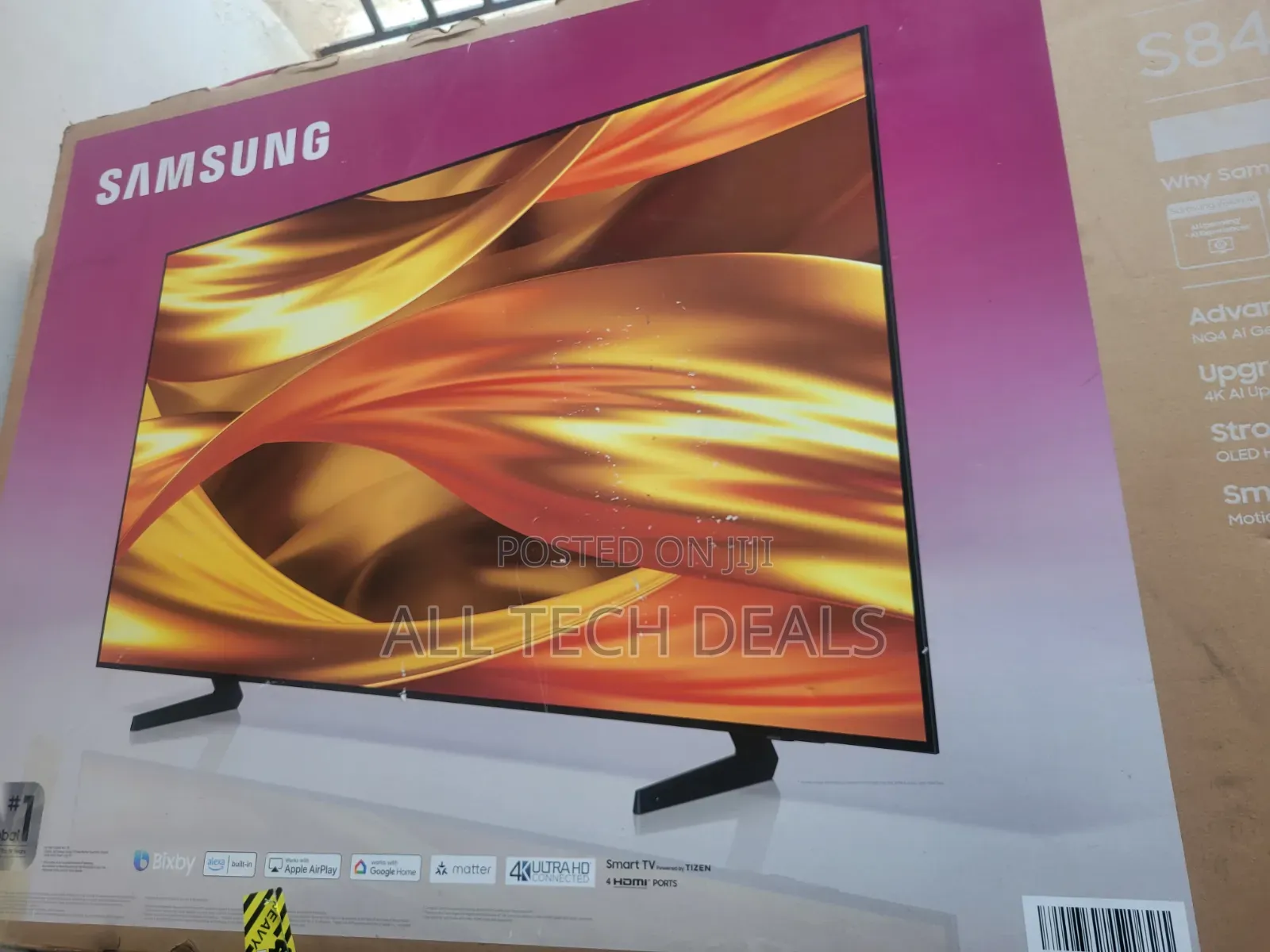 Samsung - 65" Class S84F OLED UHD Vision Al Smart Tizen TV (2025)