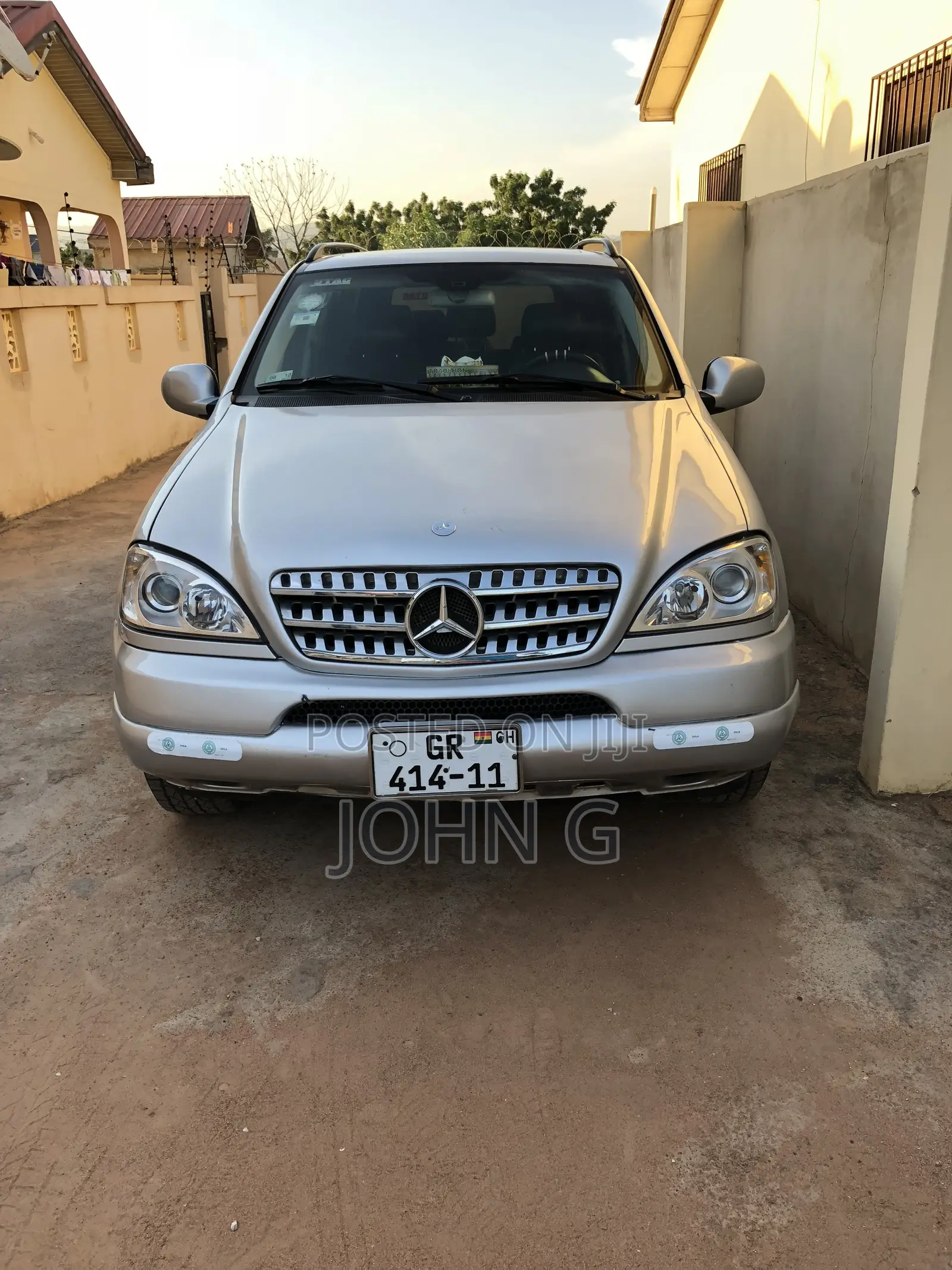 Mercedes-Benz M Class ML 320 2001 Silver