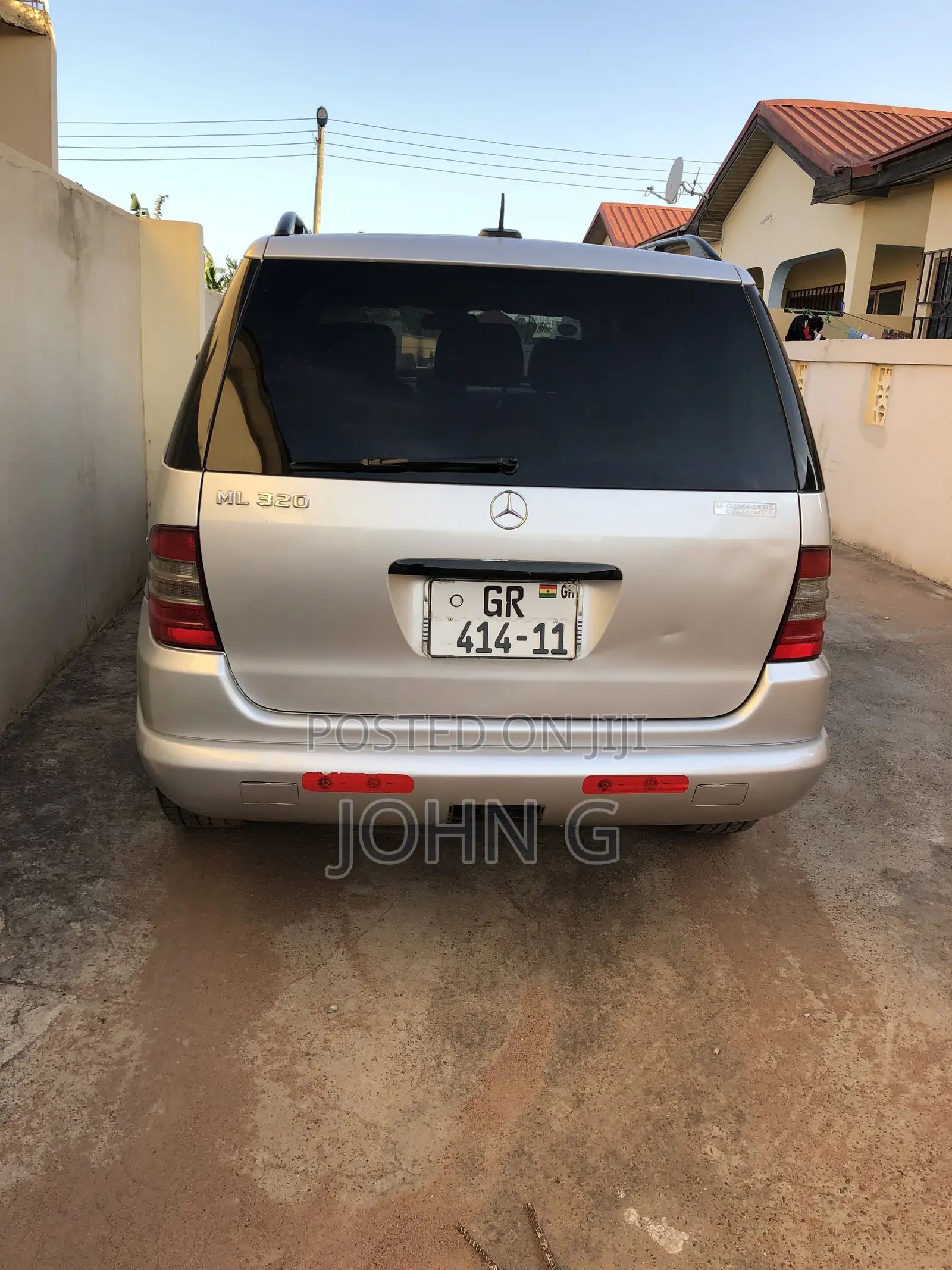 Mercedes-Benz M Class ML 320 2001 Silver