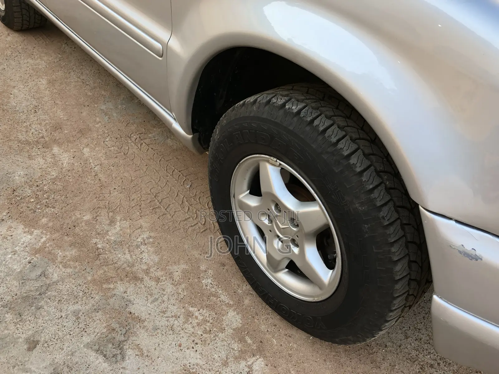 Mercedes-Benz M Class ML 320 2001 Silver