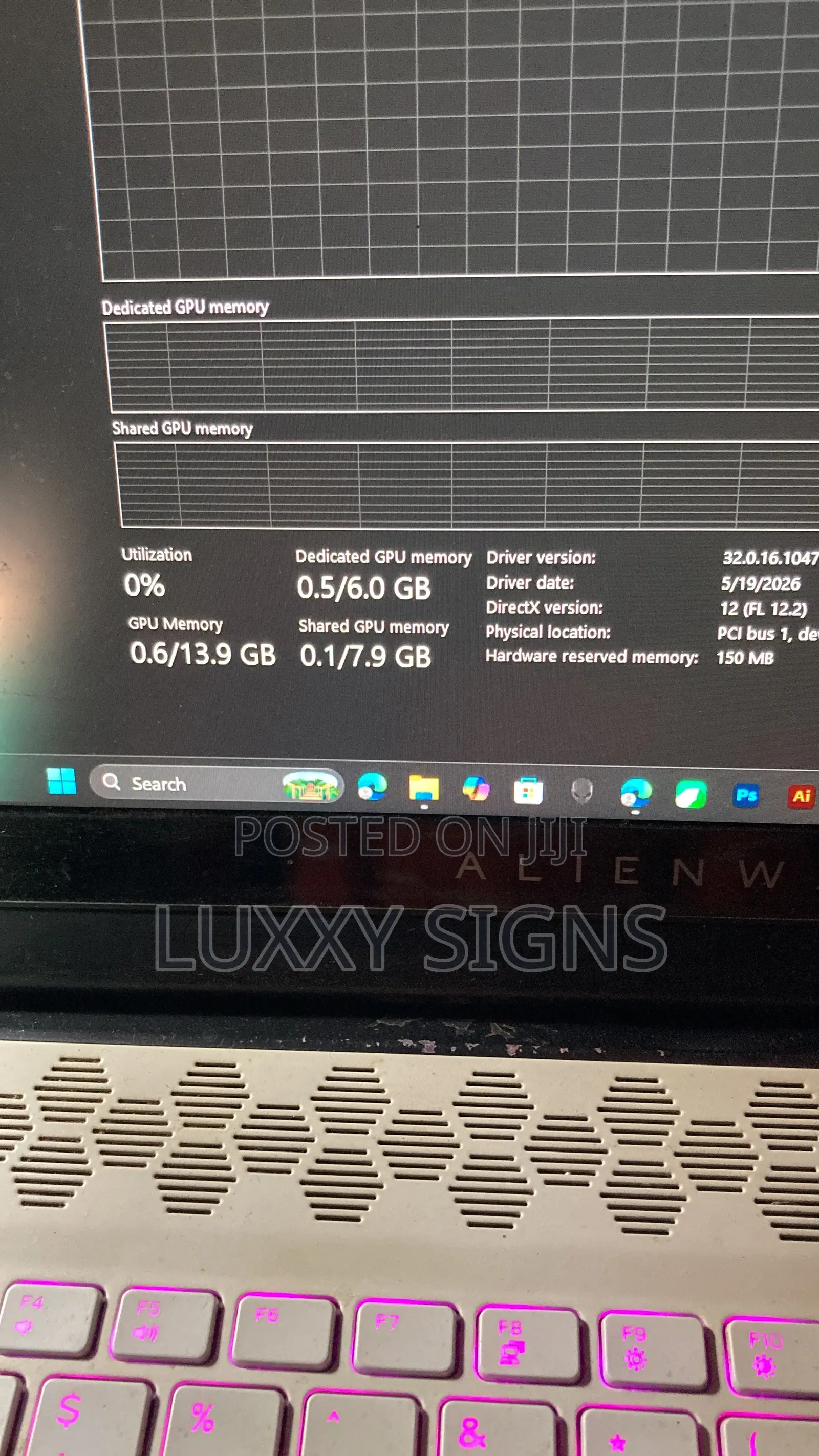Laptop Dell Allenware M15 R5 16GB Intel Core i7 SSD 1T