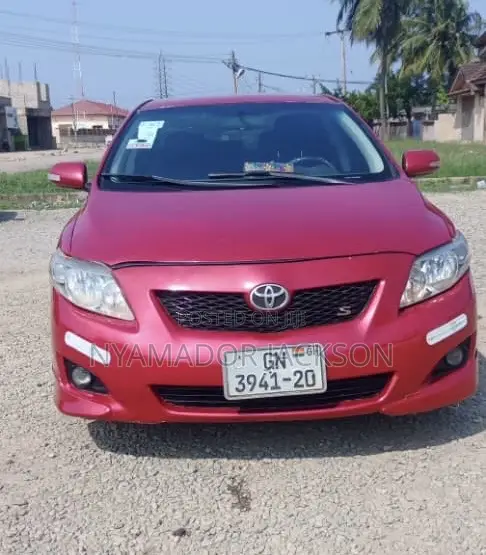 Toyota Corolla Base 4dr Sedan (1.8L 4cyl 5M) 2009 Red