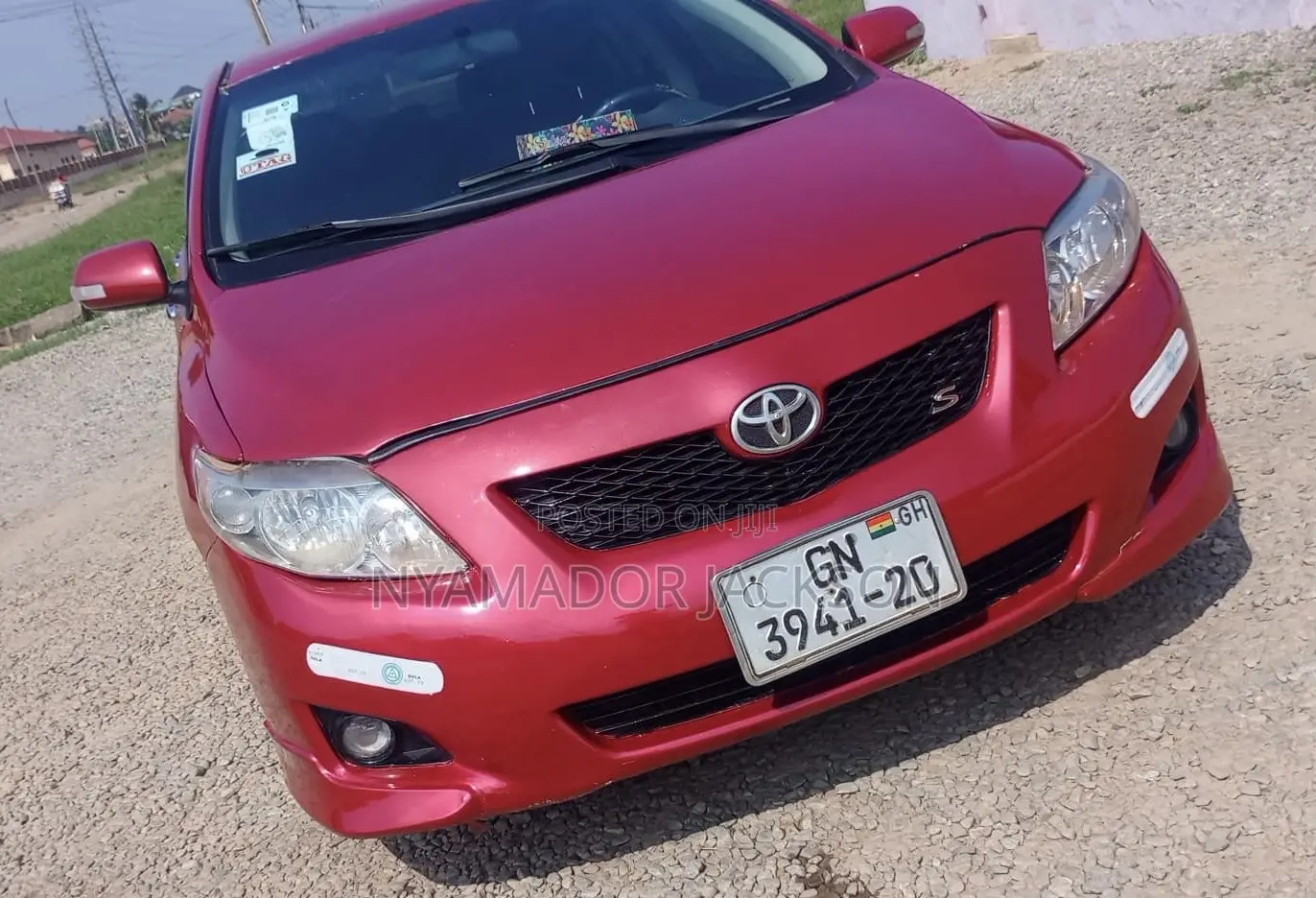Toyota Corolla Base 4dr Sedan (1.8L 4cyl 5M) 2009 Red