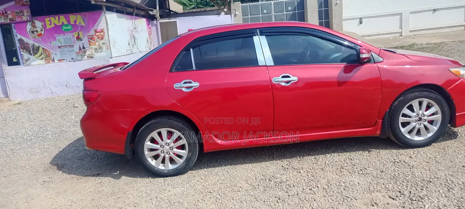 Toyota Corolla Base 4dr Sedan (1.8L 4cyl 5M) 2009 Red