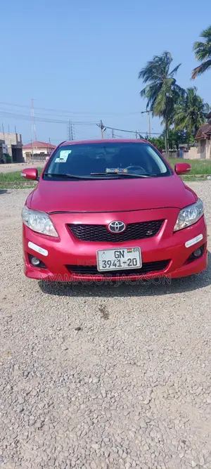 Toyota Corolla Base 4dr Sedan (1.8L 4cyl 5M) 2009 Red