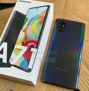 New Samsung Galaxy A71 128 GB Black
