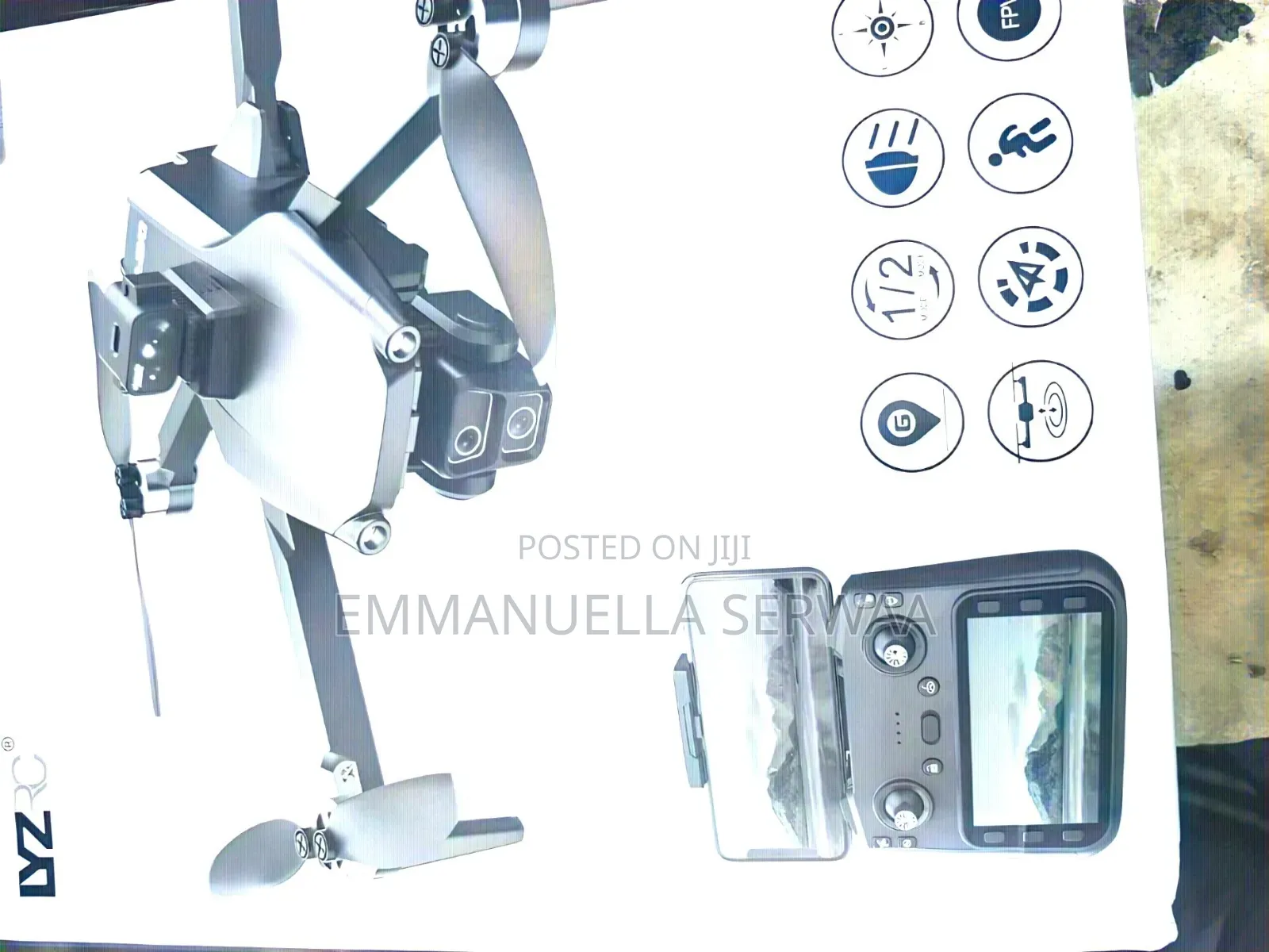 LYZ RC Foldable Drone