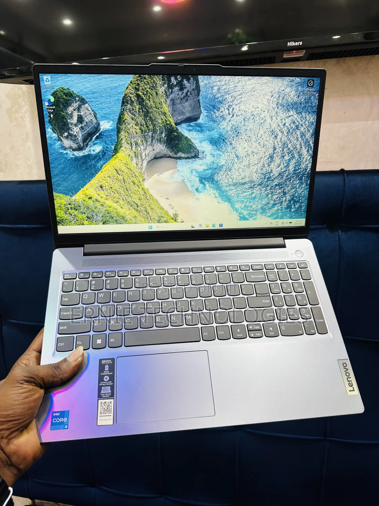 Laptop Lenovo Ideapad 3 8GB Intel Core i3 SSD 128GB