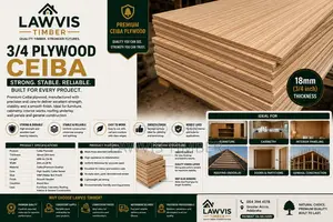 18mm (3/4”) Ceiba Plywood Strong