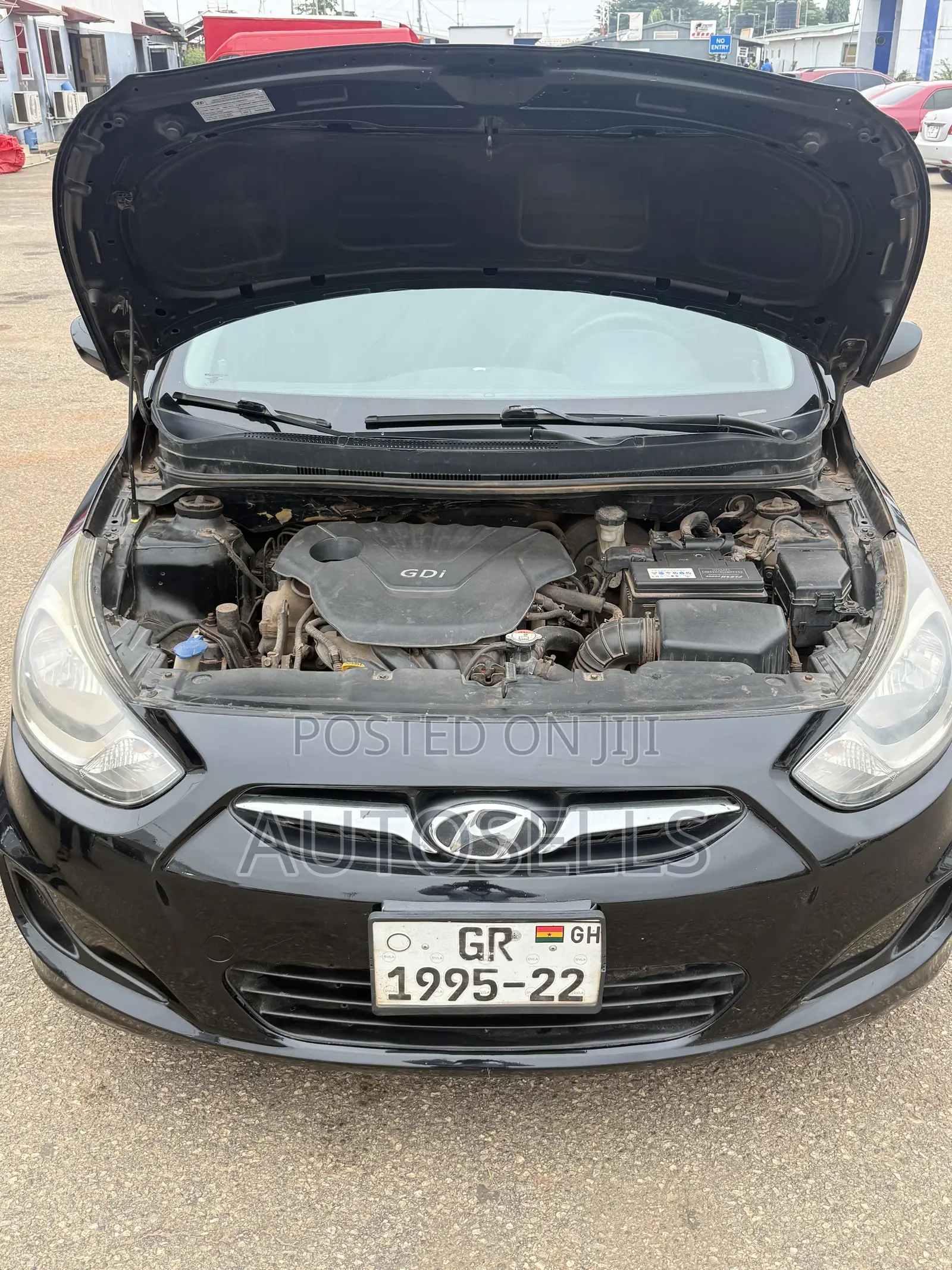 Hyundai Accent GLS 2012 Black