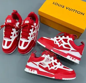 Luis Vuitton Trainer (Red /White )