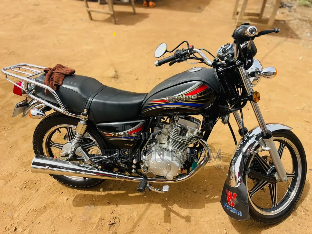 Haojue HJ125-8K 2025 Black
