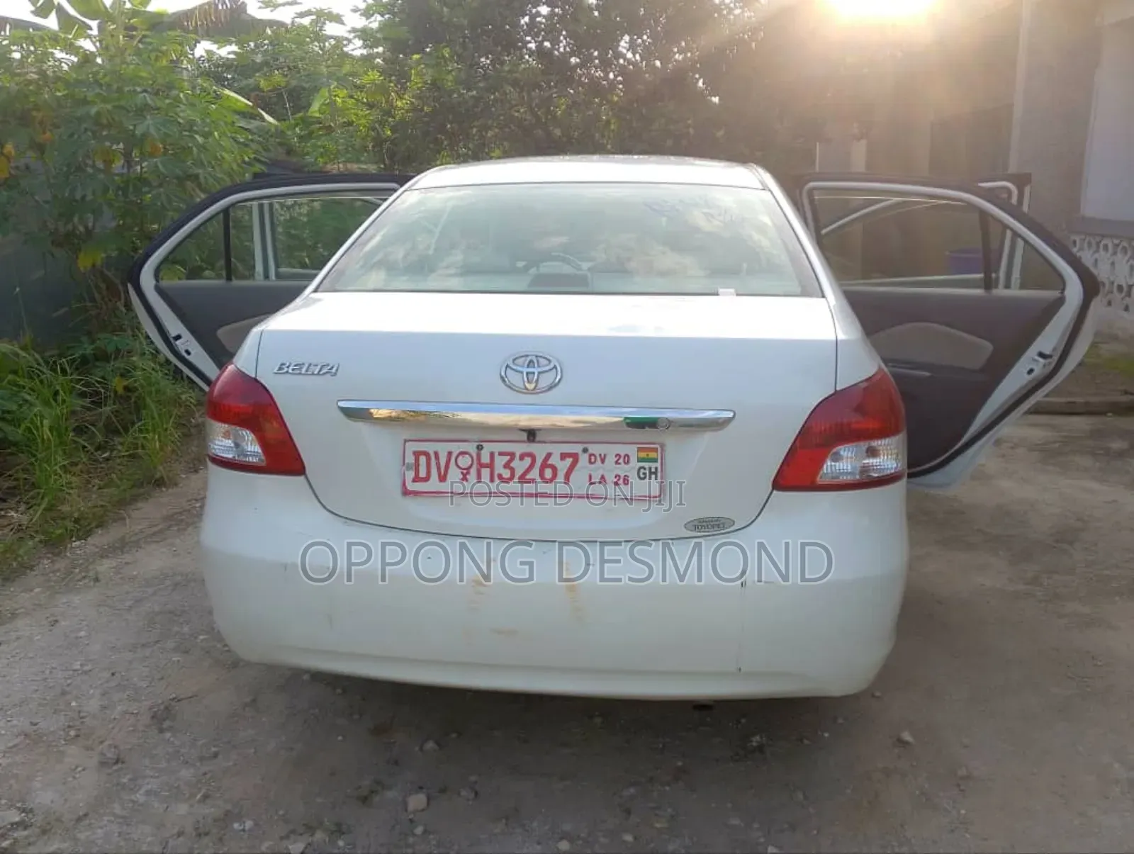 Toyota Belta 2010 White