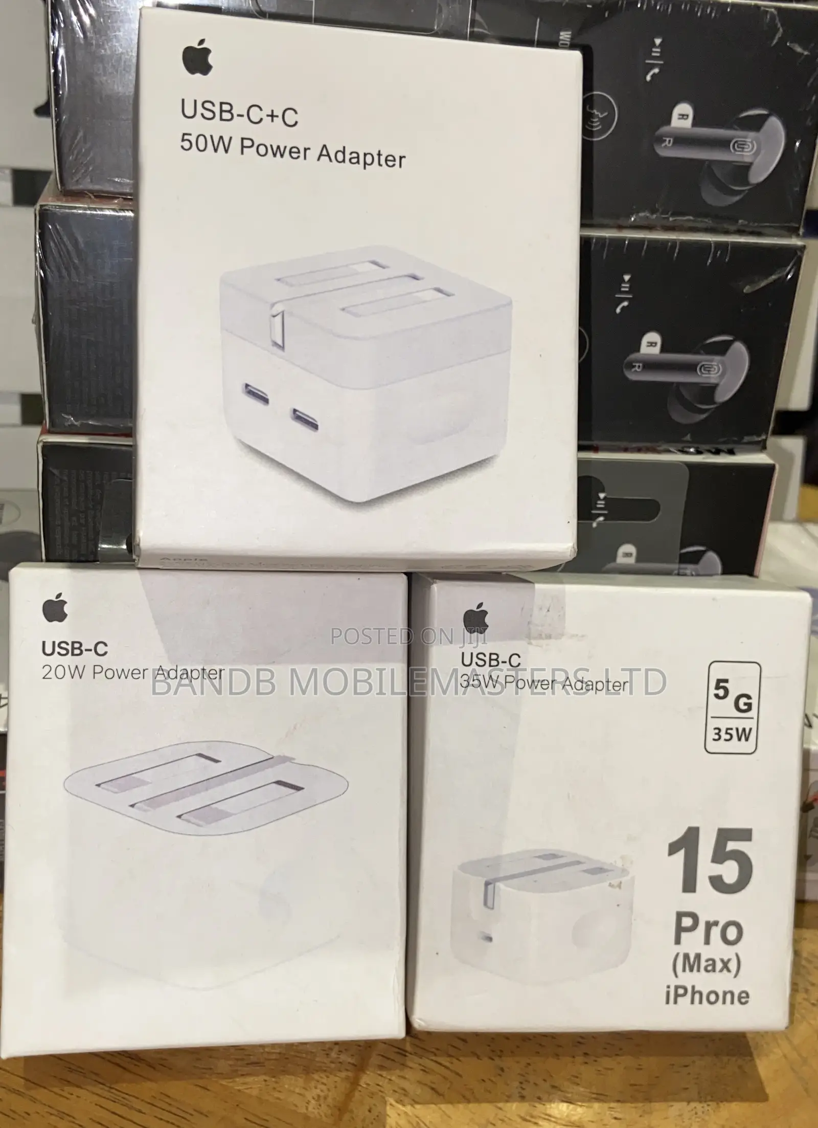 Original Apple USB-C Power Adapter 20W, 35W 50W Dual USB-C Charger