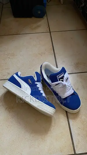 Puma Seude (Blue /Red/Black )