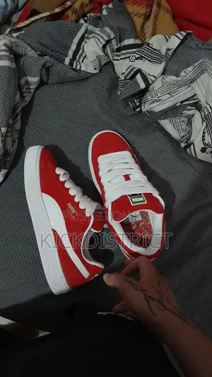 Puma Seude (Blue /Red/Black )