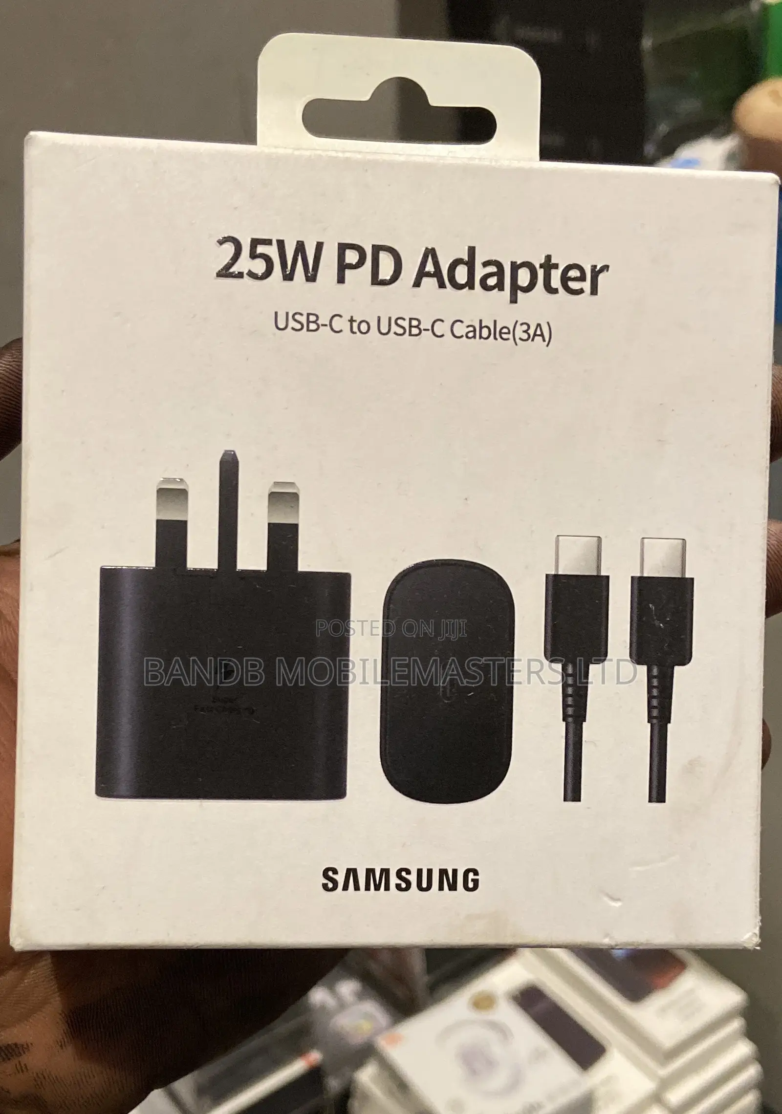 Samsung 25W 45W USB-C PD Fast Charger Adapter With USB-C Cable