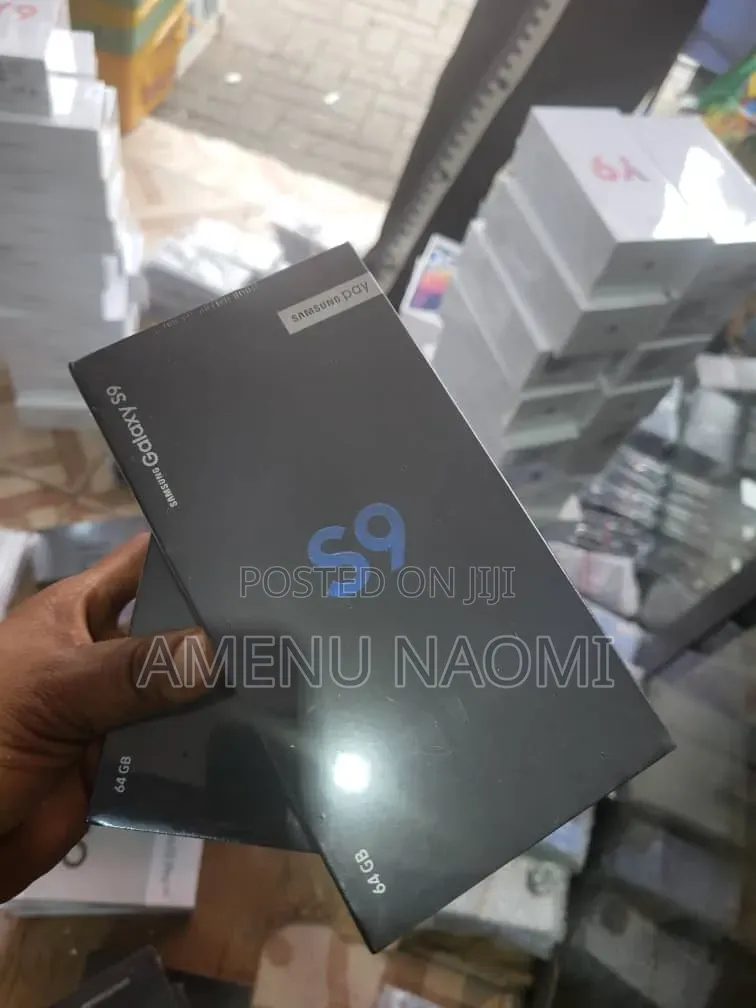 New Samsung Galaxy S9 64 GB Black