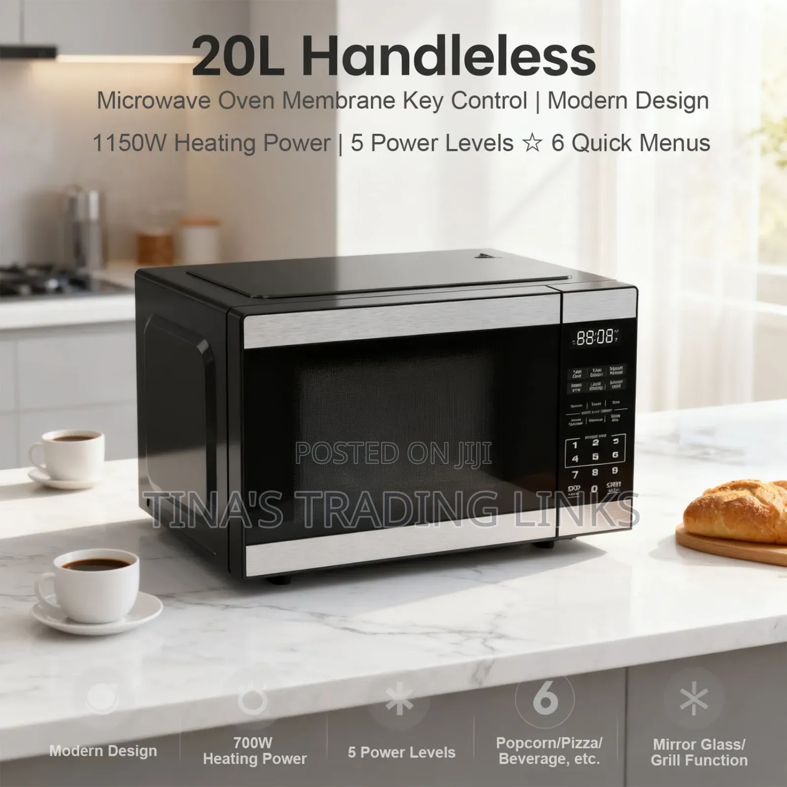 25L Digital Microwave