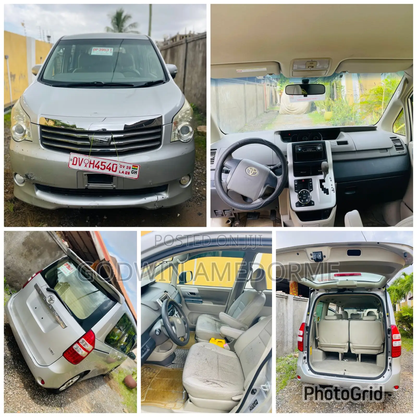 Toyota Noah 2.0 143hp AWD (8 Seater) 2010 Gray