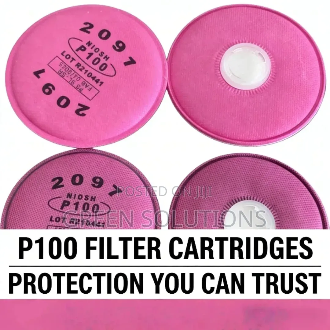 2097 P100 Filter Cartridges – High-Efficiency Particulate
