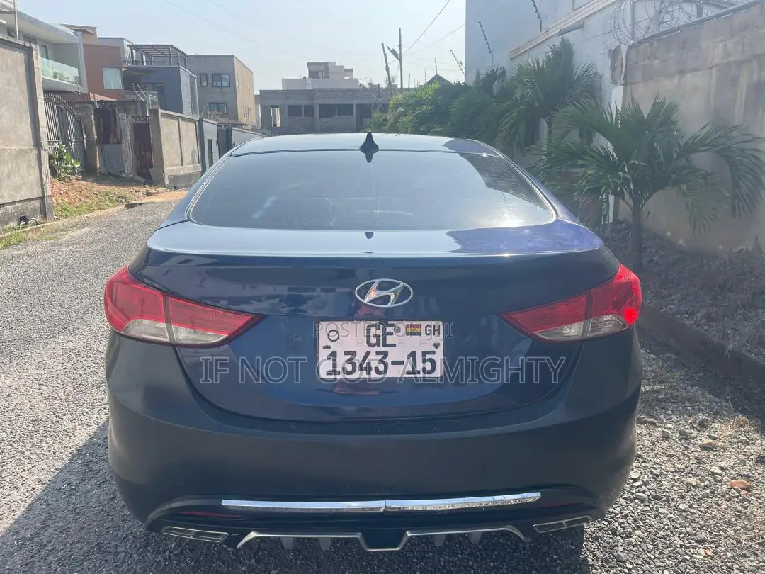 Hyundai Elantra 2013 Blue