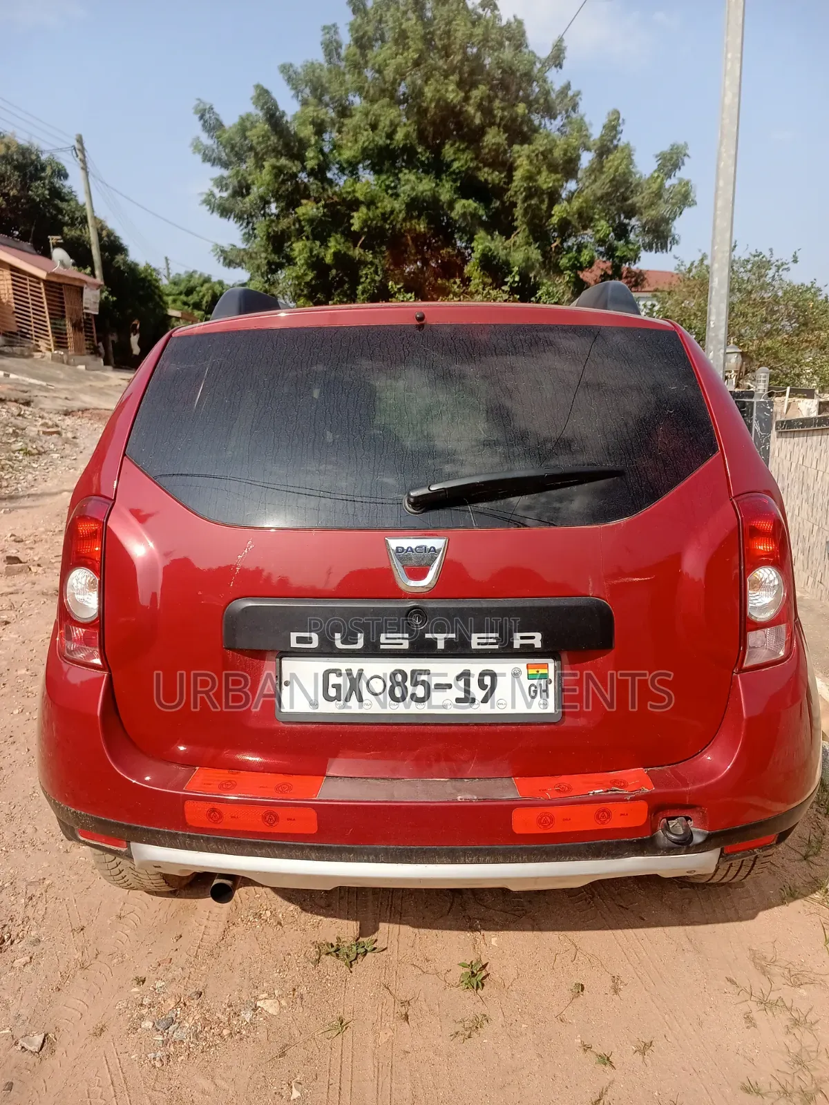 Dacia Duster 2012 Red